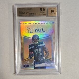 Rookie Endorsements Football Card